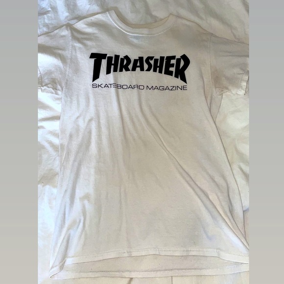 white thrasher t-shirt - Picture 1 of 1